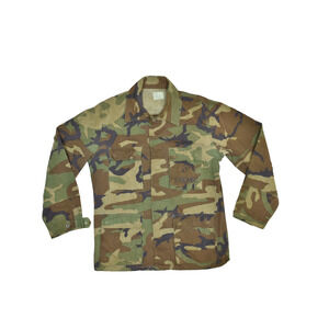 Vintage USMC Woodland Camo Combat Jacket Men's Size M-Regular